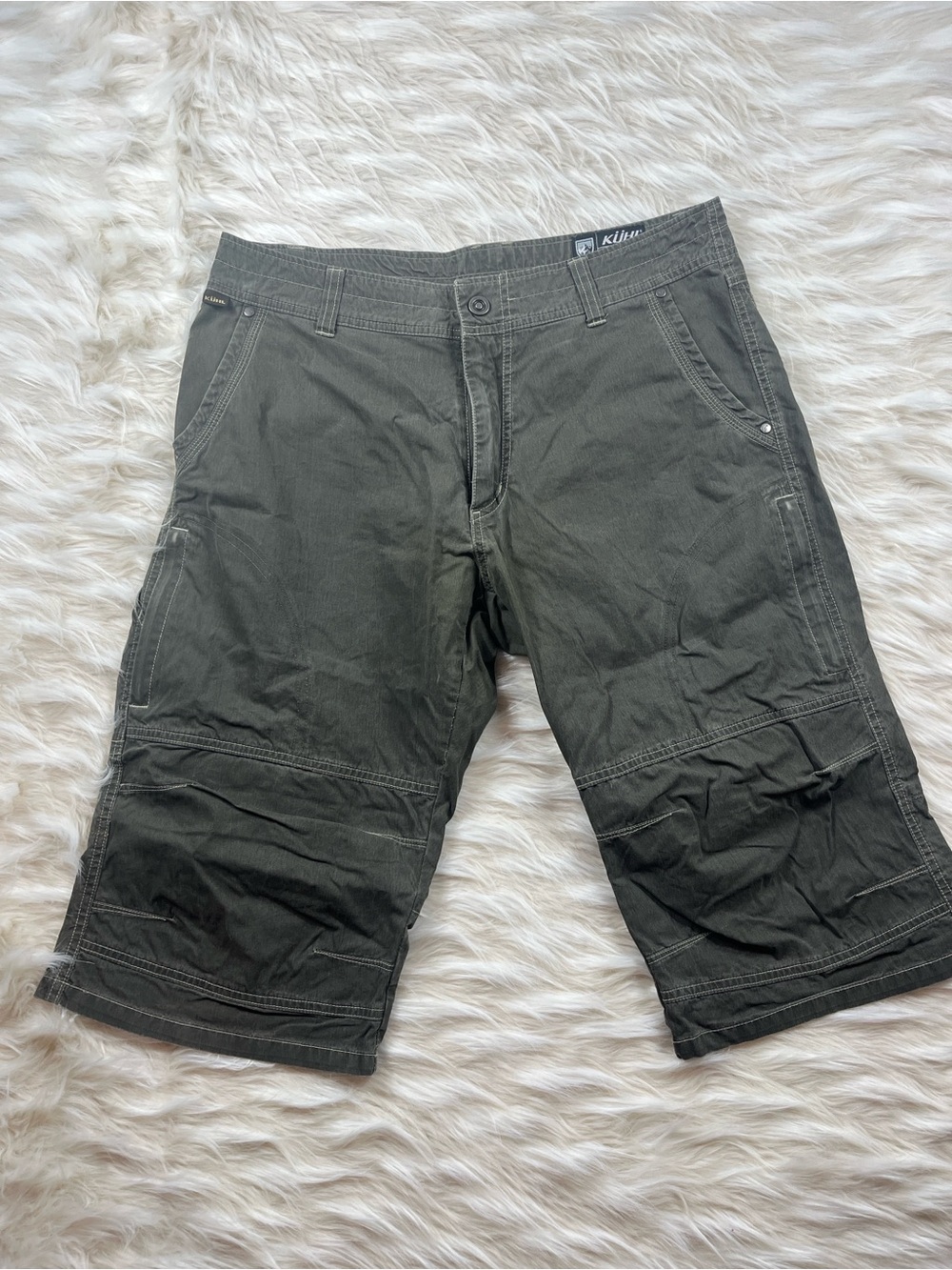 Kuhl Shorts Brown Size 34 Long